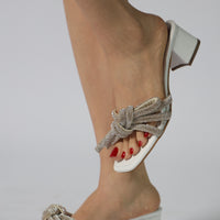 Athena Rope Sandal White