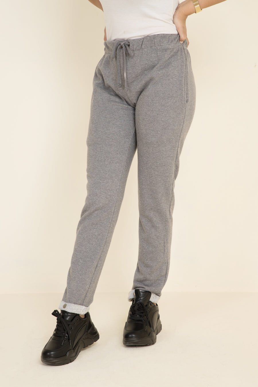 Terry Casual Pants Grey