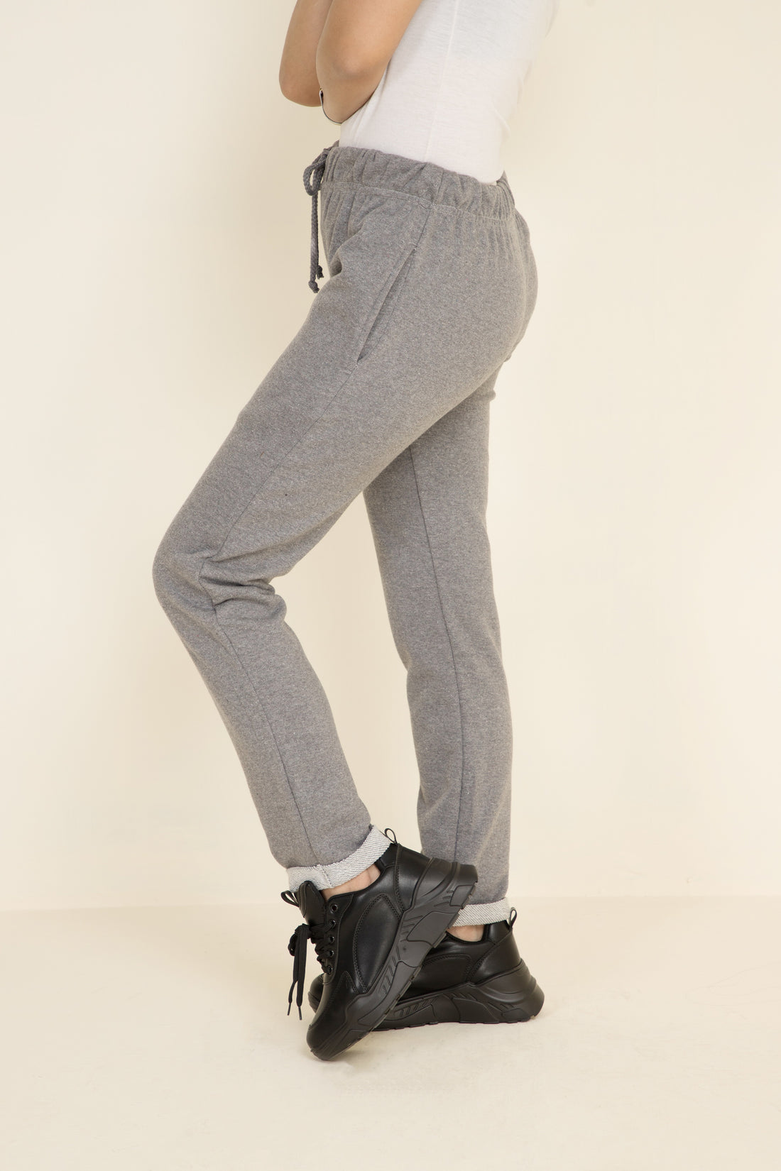 Terry Casual Pants Grey