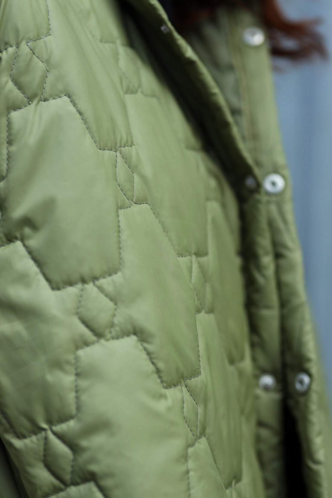 Vermont Puffer long coat Olive
